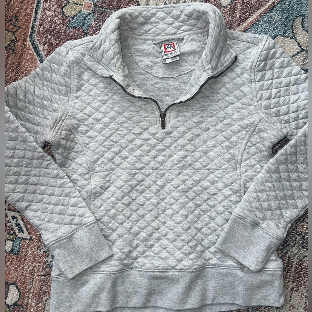 Avalanche outdoor supply company cotton blend jacket, gray women's size Medium